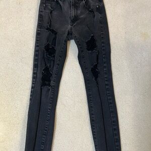 Aeropostale Black Skinny Jeans